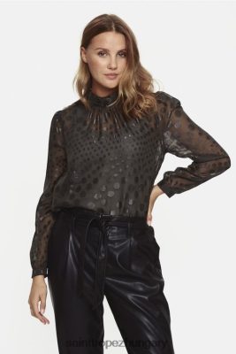 Budapest Saint Tropez | Saint Tropez Jeanesz blúz LP266D692 holló nők