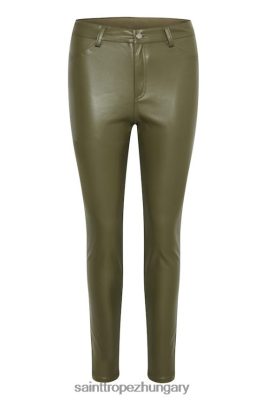 Budapest Saint Tropez | Saint Tropez alkalmi nadrág LP266D1240 olajbogyó éjszaka nők