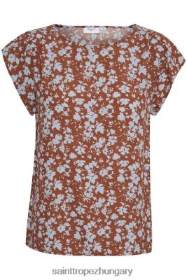 Budapest Saint Tropez | Saint Tropez blancasz adele ss felső LP266D1204 mokka bisque házikó mag nők