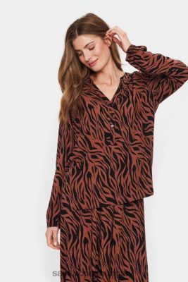 Budapest Saint Tropez | Saint Tropez edasz ing LP266D490 fekete b. zebra nők