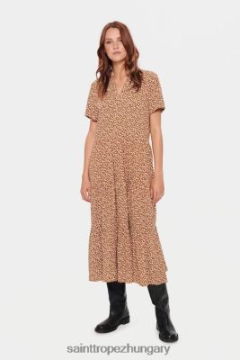 Budapest Saint Tropez | Saint Tropez edasz ruha LP266D26 gumilóhere virágok nők
