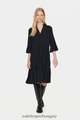 Budapest Saint Tropez | Saint Tropez edasz tömör ruha LP266D370 kék mély nők
