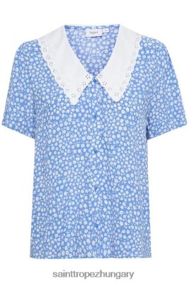 Budapest Saint Tropez | Saint Tropez havinsz ing LP266D518 campanula petit virágok nők