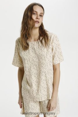 Budapest Saint Tropez | Saint Tropez herlasz felső LP266D676 krémes vad virágok nők