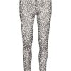 Budapest Saint Tropez | Saint Tropez iannesz leggings LP266D1286 fekete nyers oroszlán nők