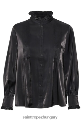 Budapest Saint Tropez | Saint Tropez ibinasz blúz LP266D534 fekete nők