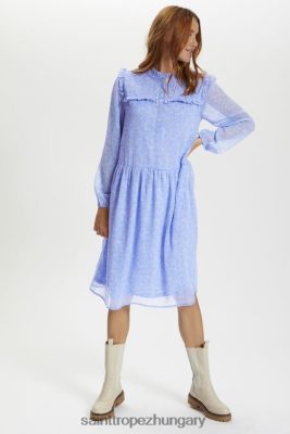 Budapest Saint Tropez | Saint Tropez izrasz ruha LP266D226 búzavirág kék kőris nők
