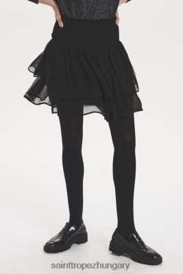 Budapest Saint Tropez | Saint Tropez jennisz szoknya LP266D1384 fekete nők
