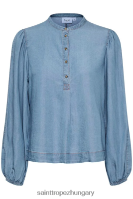 Budapest Saint Tropez | Saint Tropez kickisz blúz LP266D686 közepes kék farmer nők