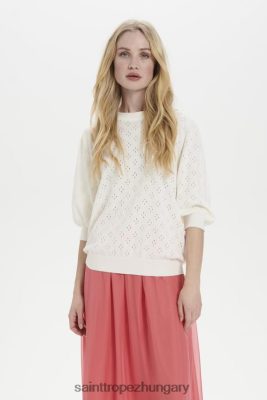 Budapest Saint Tropez | Saint Tropez lennysz pulóver LP266D994 jég nők
