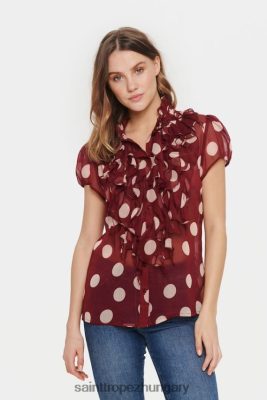 Budapest Saint Tropez | Saint Tropez liljasz ing LP266D424 windsori bor nagy pont nők