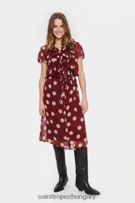 Budapest Saint Tropez | Saint Tropez liljasz ruha LP266D22 windsori bor nagy pont nők