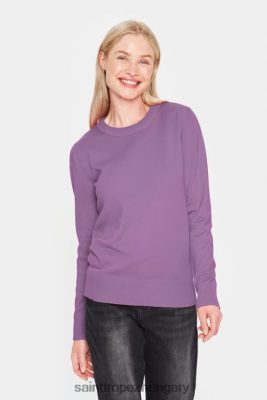 Budapest Saint Tropez | Saint Tropez milasz pulóver LP266D1008 szórt orchidea nők