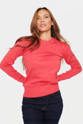 Budapest Saint Tropez | Saint Tropez milasz pulóver LP266D886 hibiszkusz nők