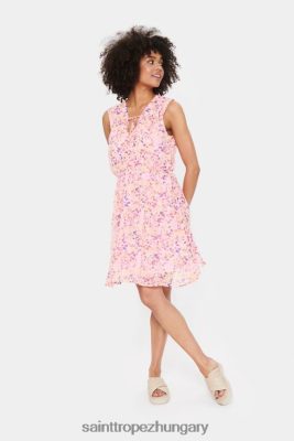 Budapest Saint Tropez | Saint Tropez molisz ruha LP266D62 kréta rózsaszín gőz nők