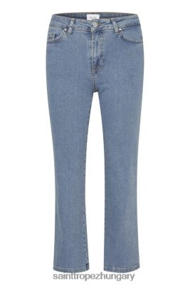 Budapest Saint Tropez | Saint Tropez mollysz mw rövidített farmernadrág LP266D1310 világoskék farmer nők