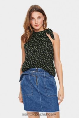 Budapest Saint Tropez | Saint Tropez nehlsz top LP266D614 fekete berkenye nők