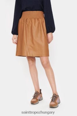 Budapest Saint Tropez | Saint Tropez patriziasz szoknya LP266D1356 tevebarna nők