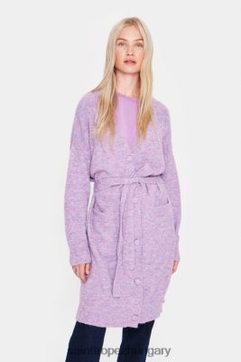 Budapest Saint Tropez | Saint Tropez pavlasz kardigán LP266D970 szórt orchidea-melange nők