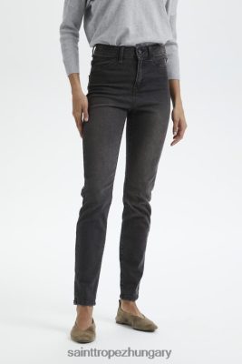 Budapest Saint Tropez | Saint Tropez tinnasz farmer LP266D1304 dk.grey nők