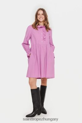 Budapest Saint Tropez | Saint Tropez vellás ruha LP266D4 eperfa nők