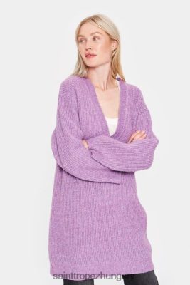 Saint Tropez Hungary | Saint Tropez bazsarózsa pulóver LP266D949 szórt orchidea-melange nők