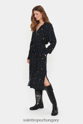 Saint Tropez Hungary | Saint Tropez blancasz ls ruha LP266D311 fekete ditsy virágzik nők