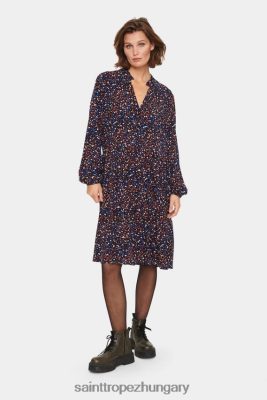 Saint Tropez Hungary | Saint Tropez edasz ls ruha LP266D407 éjszakai égbolt több pont nők