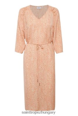 Saint Tropez Hungary | Saint Tropez fiannasz ruha LP266D349 terrakotta zig zebra nők