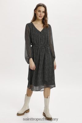 Saint Tropez Hungary | Saint Tropez fridasz ruha LP266D357 fekete páratlan pont nők