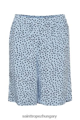 Saint Tropez Hungary | Saint Tropez giszlasz rövidnadrág LP266D1427 kasmír kék pont nők