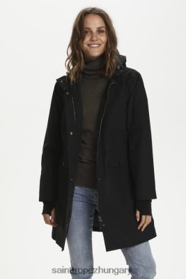 Saint Tropez Hungary | Saint Tropez helinasz kabát LP266D821 fekete nők