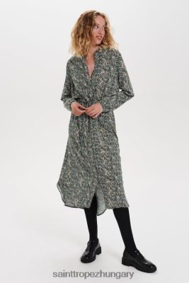 Saint Tropez Hungary | Saint Tropez ilgasz ruha LP266D303 agancs több virágos nők