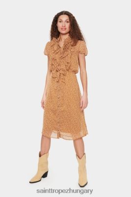 Saint Tropez Hungary | Saint Tropez liljasz ruha LP266D19 gumilóhere virágok nők