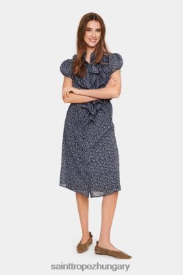 Saint Tropez Hungary | Saint Tropez liljasz ss ruha LP266D91 éjszakai égbolt ditsy virágos nők