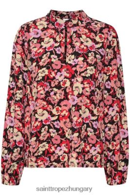 Saint Tropez Hungary | Saint Tropez loveensz blúz LP266D671 keserédes mák nők