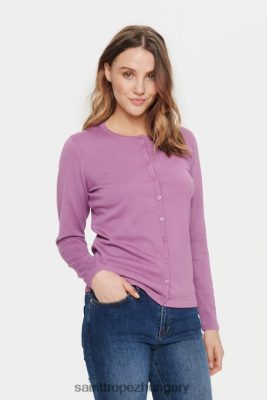 Saint Tropez Hungary | Saint Tropez milasz kötött kardigán LP266D871 eperfa nők