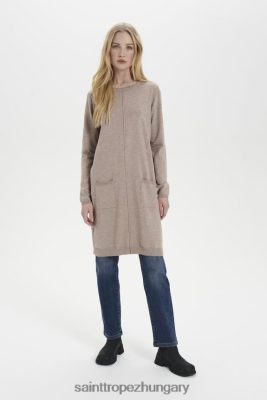 Saint Tropez Hungary | Saint Tropez milasz ruha LP266D115 atmosz melanzs nők