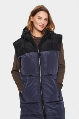 Saint Tropez Hungary | Saint Tropez najasz mellény LP266D783 odüsszea szürke nők