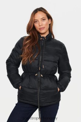 Saint Tropez Hungary | Saint Tropez nonasz felsőruházat LP266D771 fekete nők