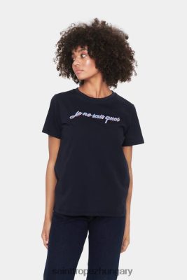 Saint Tropez Hungary | Saint Tropez pannasz póló LP266D1151 éjszakai égbolt nők