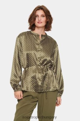 Saint Tropez Hungary | Saint Tropez stellasz ing LP266D463 hadsereg zöld freskó nők