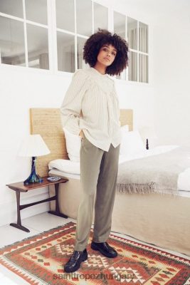 Saint Tropez Hungary | Saint Tropez szusz nadrág LP266D1255 pézsma nők