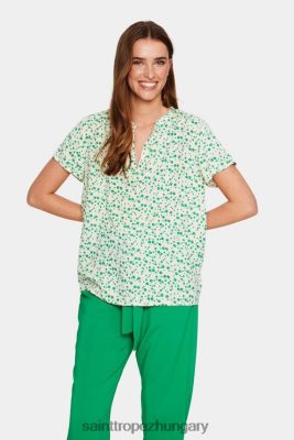 Saint Tropez Hungary | Saint Tropez tatesz blúz LP266D581 krém naiv virág nők