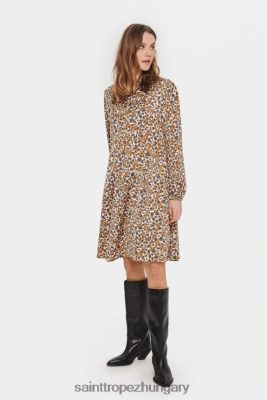 Saint Tropez Hungary | Saint Tropez vaneasz ruha LP266D9 creme pardus nők