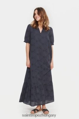Saint Tropez Hungary | Saint Tropez velúr ruha LP266D15 ombre kék nők